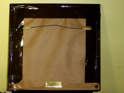 Happy Still Life Morning Coffee Grinder Pot Needlepoint Crewel HANDMADE Framed - Picture 10 of 10