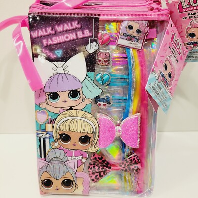LOL Trolls Mini Backpacks Bows Hair Clips Barretts Accessories