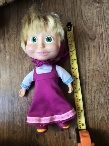 MUÑECA SIMBA MASHA Y EL OSO 25CM CON OSO DE PELUCHE 45CM NUNCA USADA - Imagen 12 de 24