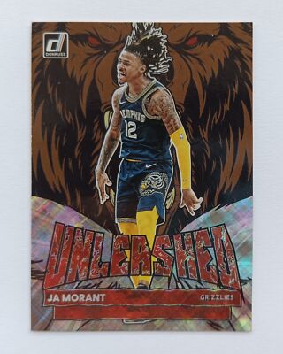 2022-23 Panini Donruss Ja Morant Unleashed Diamond SSP #2 Memphis 
