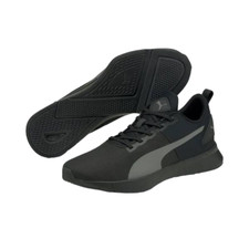 PUMA MENS BLACK SHOE FLYER RNNER MESH 195343 02