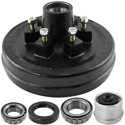 Trailer Brake Hub Drum 6 on 5.5'' 5200 - 6000 LBS 6 on 5 1/2'' 1pcs 12''X2'' NJ A12