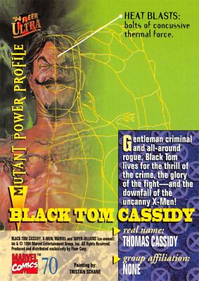 BLACK TOM CASSIDY / X-Men Fleer Ultra 1994 BASE Trading Card #70