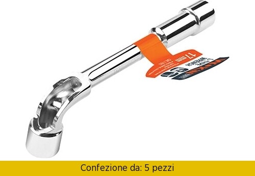 Pennellessa Manico Plastica Setola Bionda Mm 64X50 350625 Wokin