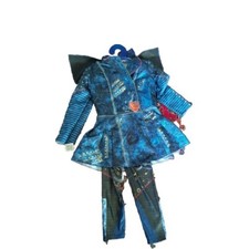 Nuevo Disney Store Descendientes 2 D2 Evie Disfraz Med 7/8 Chaqueta Camisa Pantalones Guantes