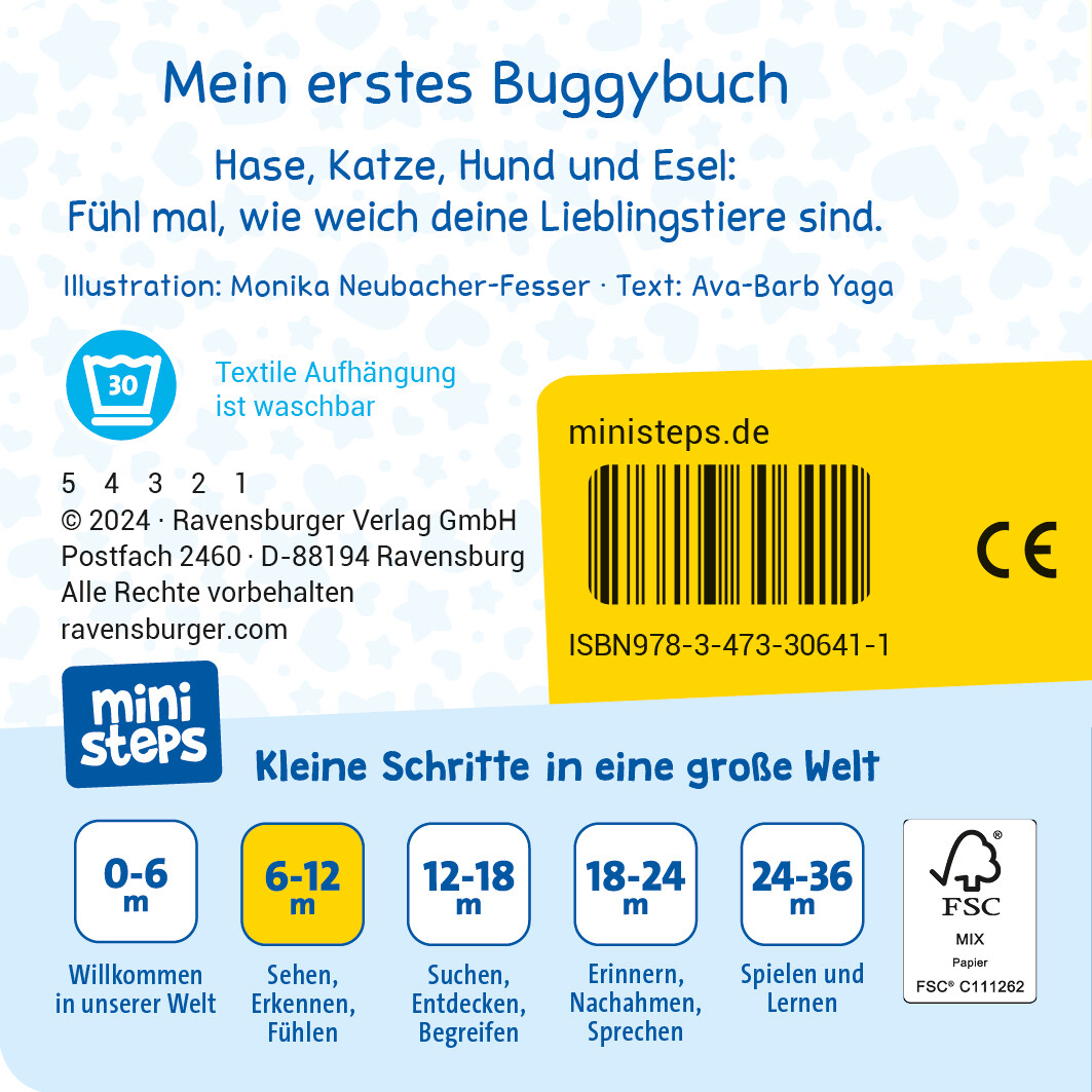 Thumbnail - Monika Neubacher-fesser; Ava-barb Yaga / Mein Erstes Buggybuch: Fühl