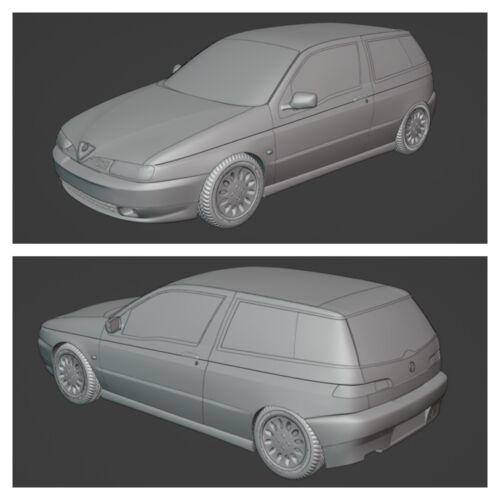 3d Printed 1/87 H0 Scale Cars (A) many models to choose from - Foto 36 di 109