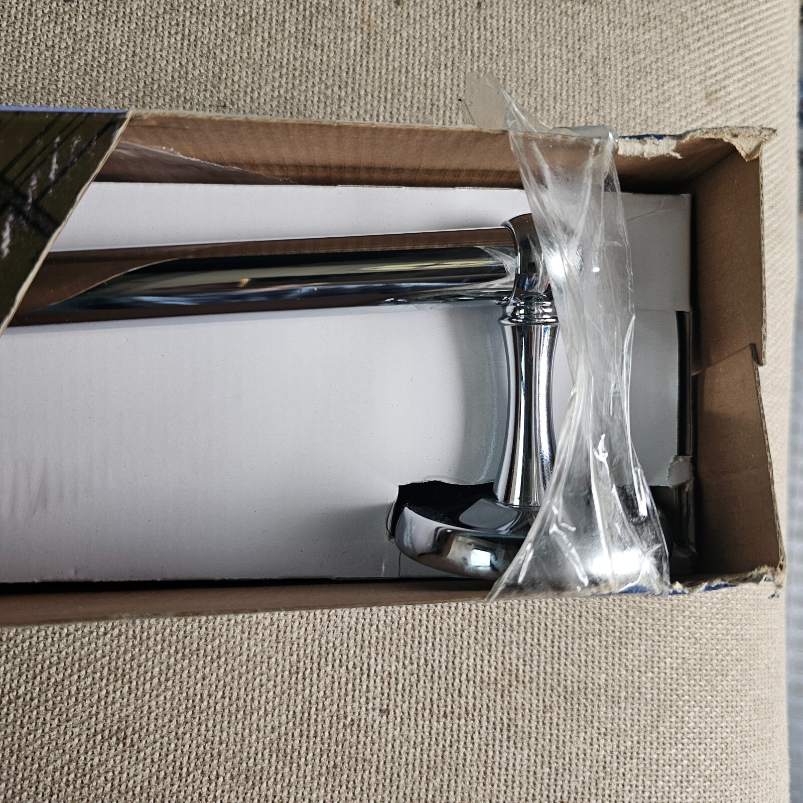 GATCO Solid Brass Polished Designer II Series TOWEL BAR 18&rdquo; Chrome Plated NEW
