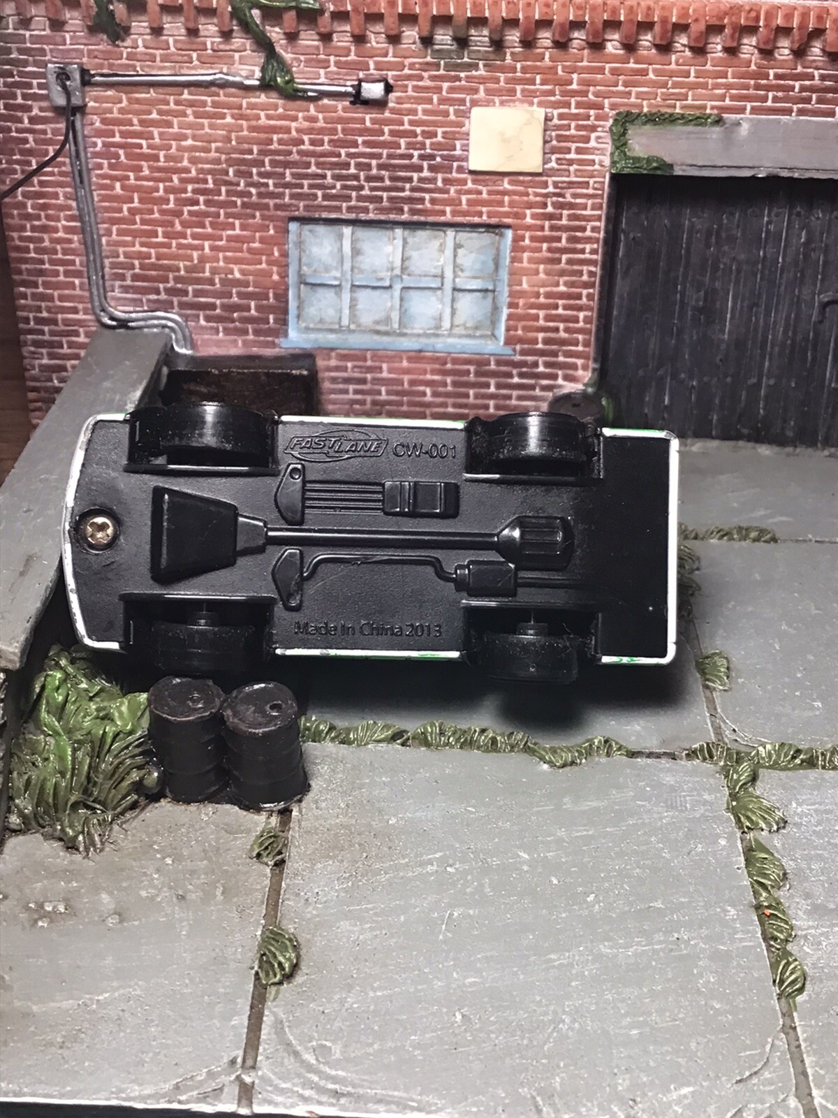 Fastlane Diecast City Bus CW001 White /green eBay