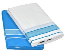 Men's Cotton Dhoti Lungi with border Length- 2.0mtr pack of 2 US