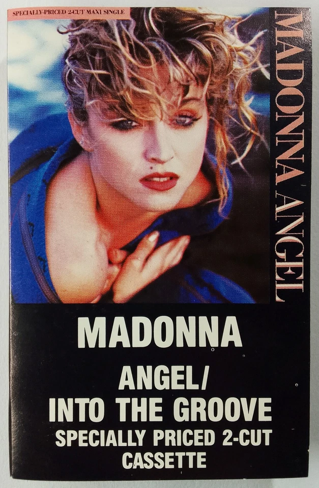 Madonna - Angel/Into The Groove (1985 Cassette, Canada) • EXCELLENT, TESTED - Image 4 of 4