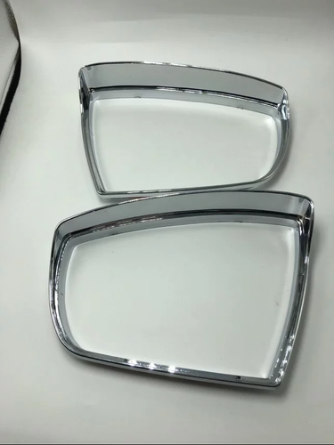 Rearview Mirror Brow Rain Shade Cover Trim For 2013-2019 Ford Escape Kuga Chrome - Picture 2 of 3