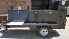 Rib Master Cutting Board NSF BBQ Smoker 36 Grill Trailer Food Truck Cart Vendor