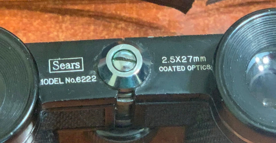 Vintage Sears 2.5 x 27mm Model 6222 with case bx90 - Image 3 of 4