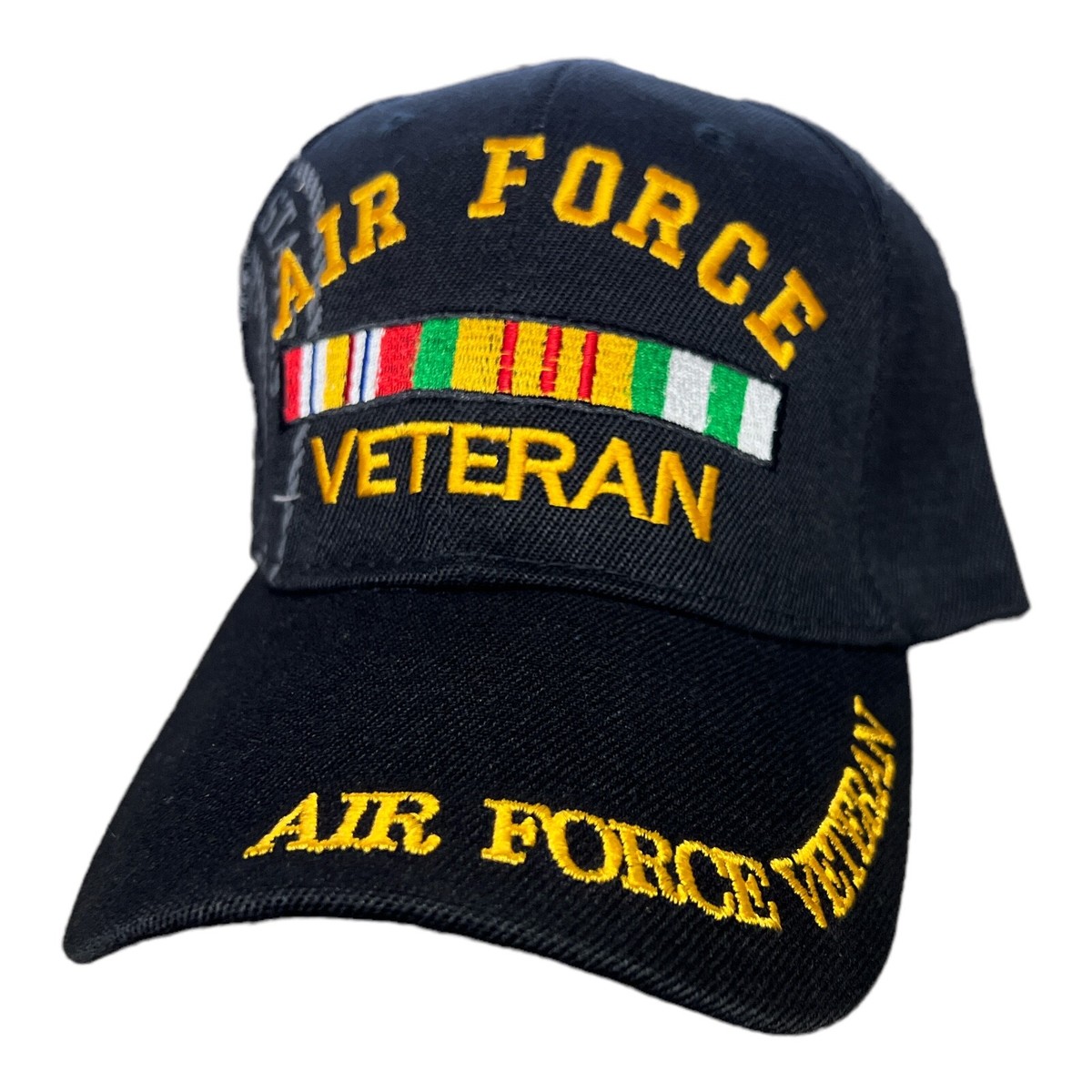 United State Air Force Veteran Panel Adjustable Military Baseball Cap