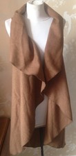 Ravi Famous Sleeveless Open Coat Uk8