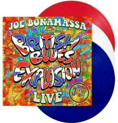 Joe Bonamassa - British Blues Explosion Live  Red White Blue 3 Vinyl LP NEU NEW