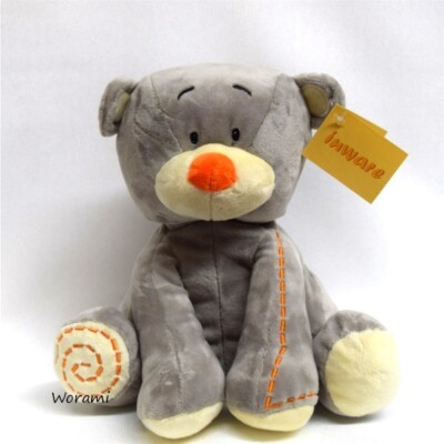 Inware Teddybär ca.21 cm grau Brummi Plüschtier Stofftier Plüschteddy Stoffteddy