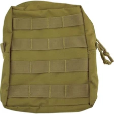 New Red Rock Outdoor Gear Lg MOLLE Utility Pouch Coyote 82-004COY