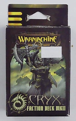 WARMACHINE CRYX: MK II Cryx Faction Deck [PIP 91019] | eBay