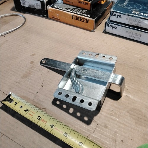 Garage Door Slide Lock / Latch. Commercial or Residential. 2" or 3" Track. - Picture 6 of 6