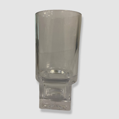 $60 GREG NATALE Rubell Clear Polished Highball Drinking Glasses Set of 6pc.