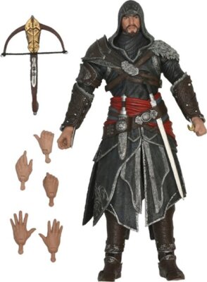 ASSASSIN'S Creed Revelations Ezio Auditore action figure Ubisoft NECA 2023