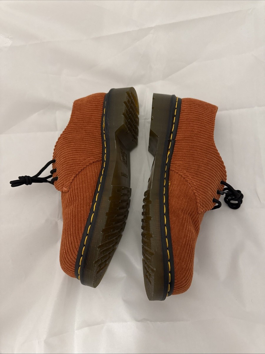 DR. MARTENS Shoes 1461 Mens Size 8 Rust Orange Duchess  display picture 2