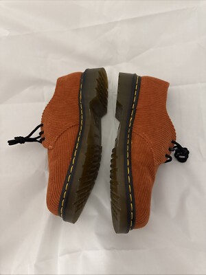 DR. MARTENS Shoes 1461 Mens Size 8 Rust Orange Duchess  display picture 3