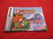 Super Mario Advance 3 Yoshi's Island Game Boy Adv. Instruction Manual Booklet #R