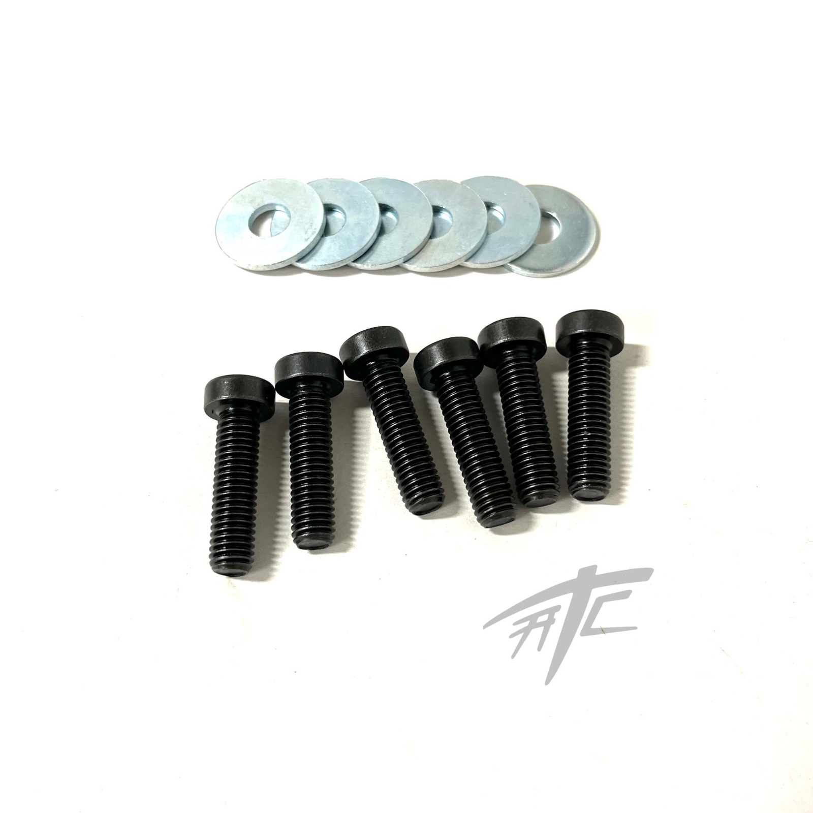 HAYABUSA BLACK CONTRAST KANJI FOOT PEG BRACKET BOLTS 20222024 SUZUKI