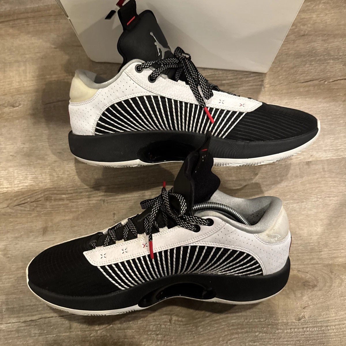 Jordan 35 Low White Black for Sale | Authenticity Guaranteed | eBay