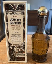 Vintage Avon Spicy After Shave Apothecary Dec...
