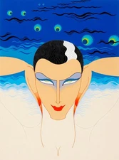 Erte: Mystere 22x30 Archival Quality Fine Art Print