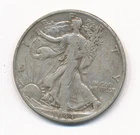 1944 D WALKING LIBERTY SILVER HALF DOLLAR