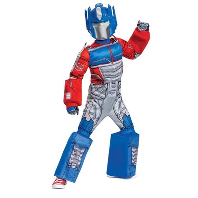 Optimus Prime Transformers Kids Halloween Padded Costume M 8-10 New With Tags