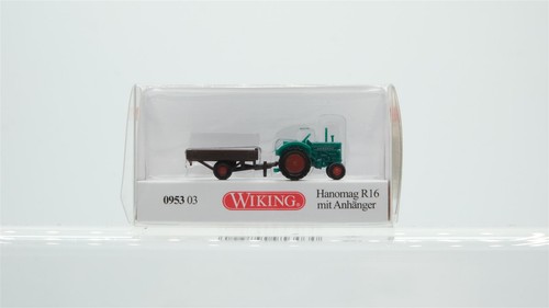 Wiking N 095303 Hanomag R16 con remolque | Condition: Gebraucht
