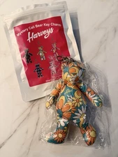 Harveys Seatbelt Bag 🌼 FLOWER POWER 🌼 Mystery Cali Bear Key Bag Charm NEW