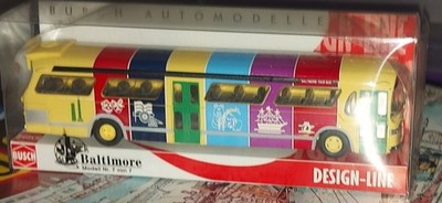 Busch GMC Fishbowl Design Line Baltimore 1:87 HO H0 Neu OVP