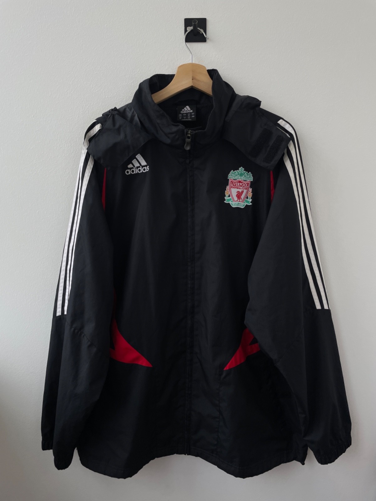 Track Jacket Adidas Black Sz L