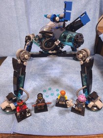 LEGO Ninjago 70611 Water Strider NEAR COMPLETE + ALL FIGURES READ DESCRIPTION