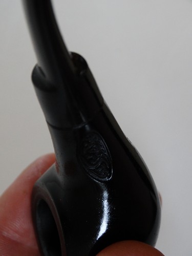 Pipa tabacco "THE SMOKE" corta tozza lunga 5 pollici - Foto 4 di 4