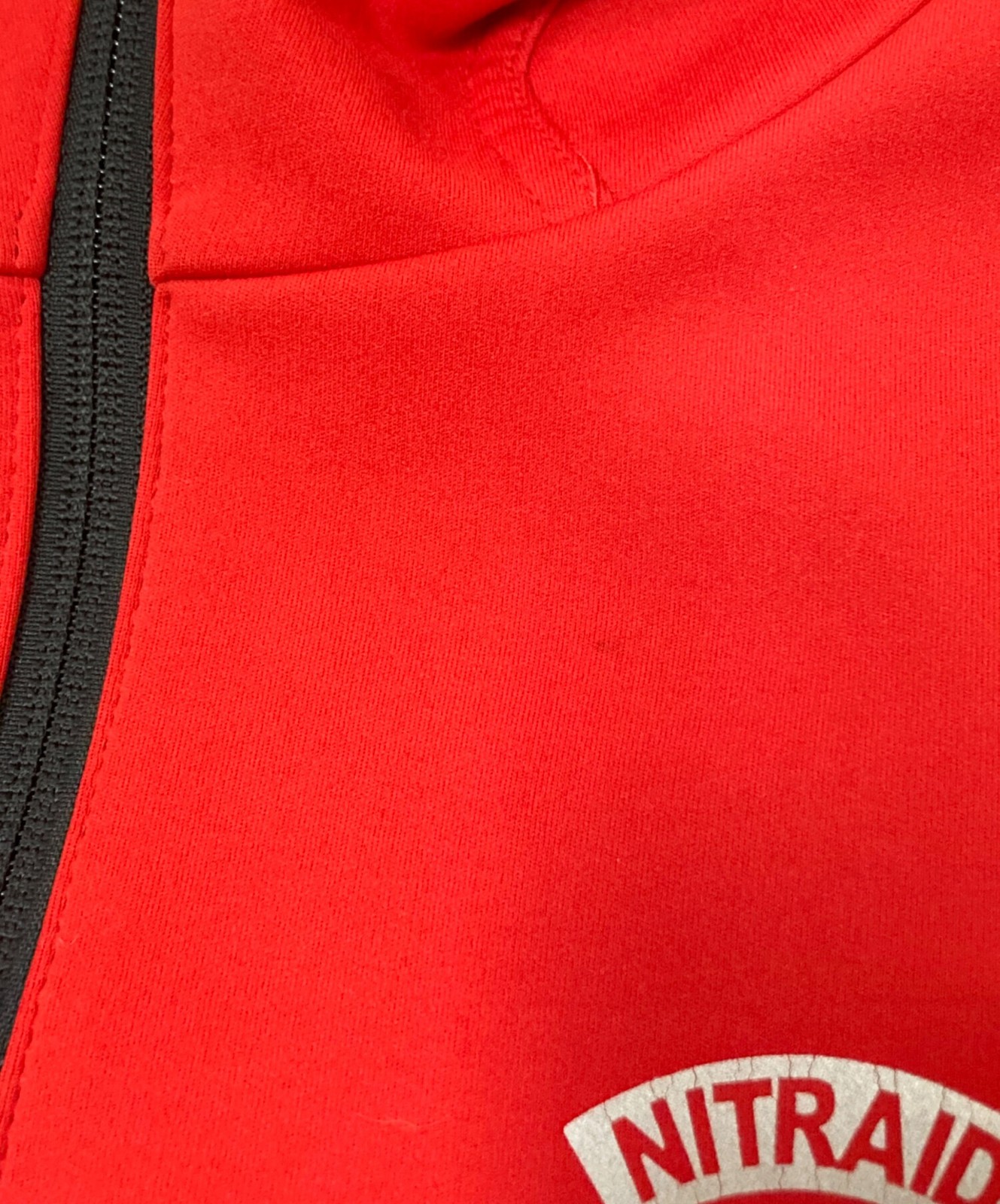 NITRAID Softshell Hooded Jacket Size: L Red Men N… - image 6