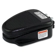 Foot Switch SPDT Momentary Pedal Cast Iron 125V 250V Black Industrial
