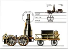 Dr Jim Stamps Maximum Card Best Friend Of Charleston 1830 Locomotive First Day