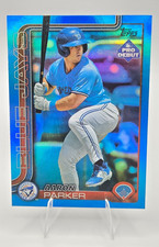 2025 Topps Pro Debut Aaron Parker /150 BLUE RAINBOW FOIL #PD-21 Blue Jays
