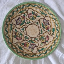 ART DECO CHARLOTTE Rhead Signed PLATTER. Pattern number 6016