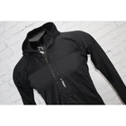 Adidas Terrex Hoodie Men Large Black Performance Fleece Jacket Gym Workout