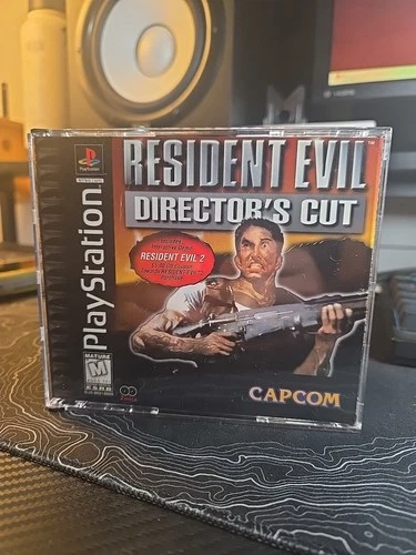 Resident Evil Director's Cut (Sony PlayStation 1 1997) PS1 PSOne Black Label