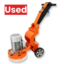 Used! Concrete Floor Grinder Trimming Polishing Machine 220V Concrete Grinder